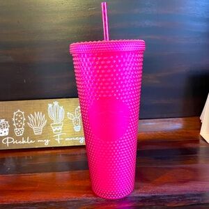 Starbucks 2023 Ruby Studded Tumbler